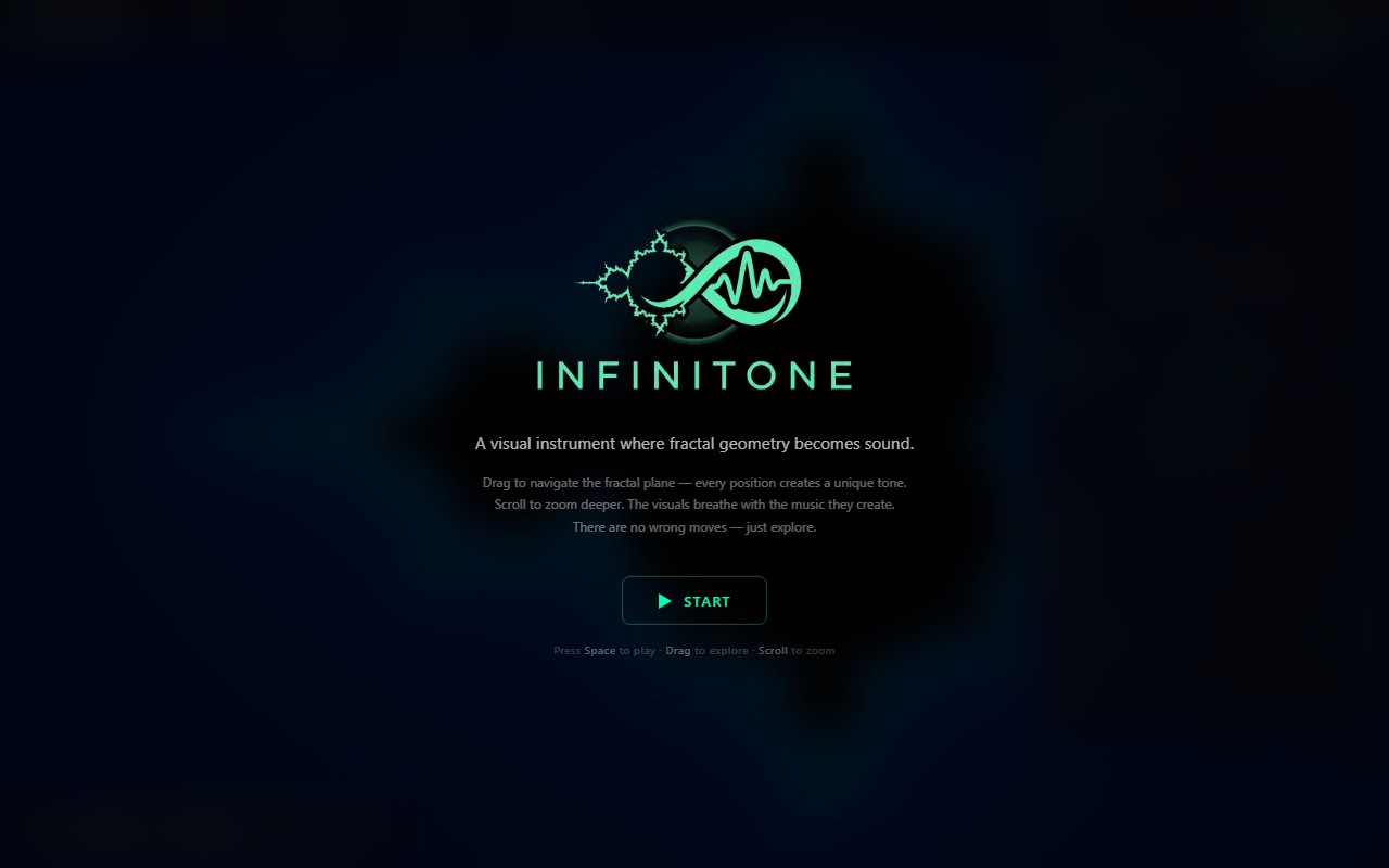 Infinitone app screenshot